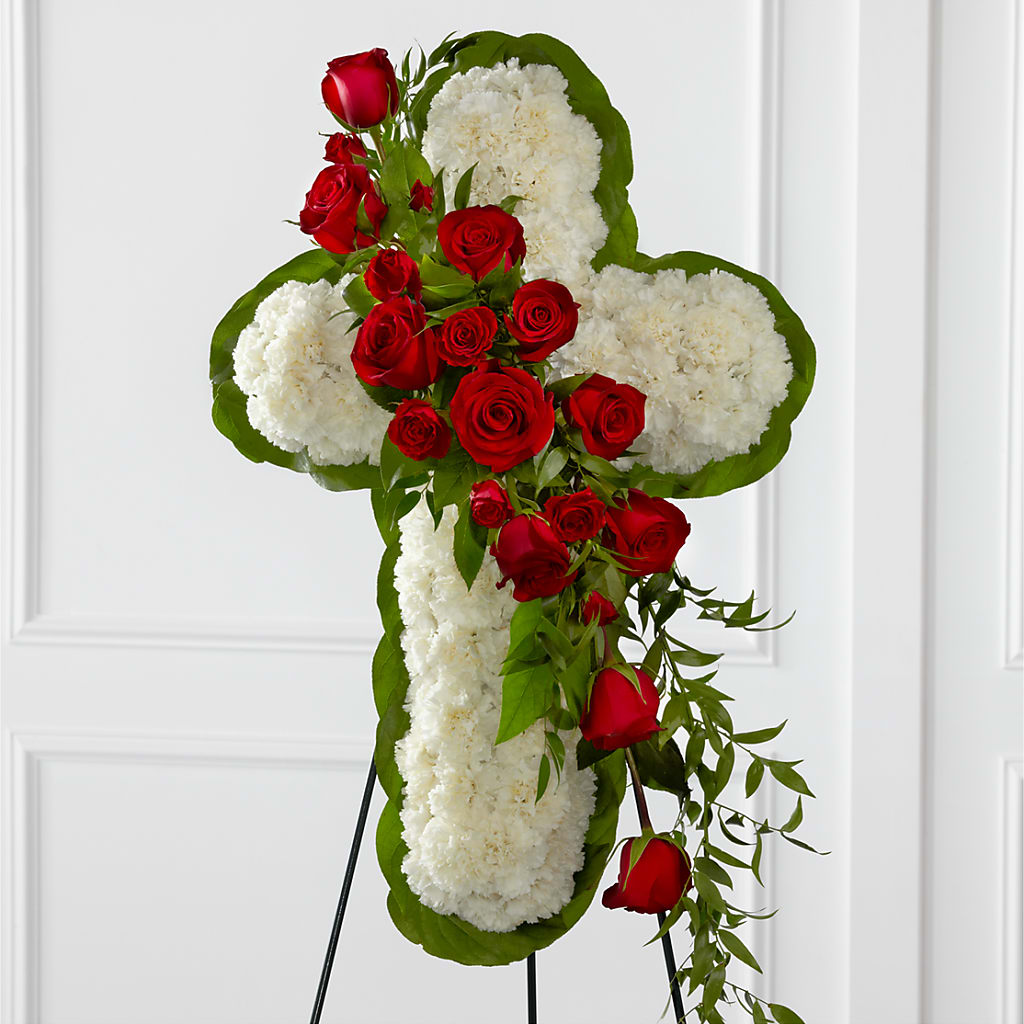 Floral Cross Easel – Wish Etc..., Brighton ON