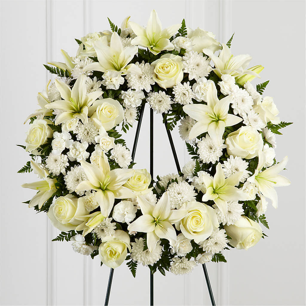 Treasured Tribute Wreath – Wish Etc..., Brighton ON