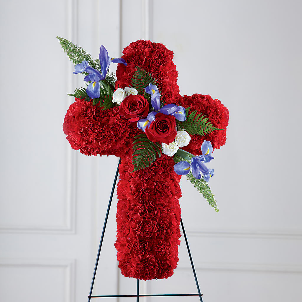 Faithful Hero Floral Cross – Wish Etc..., Brighton ON