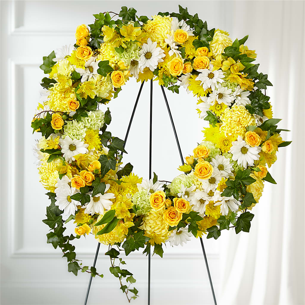 Golden Remembrance Wreath – Wish Etc..., Brighton ON