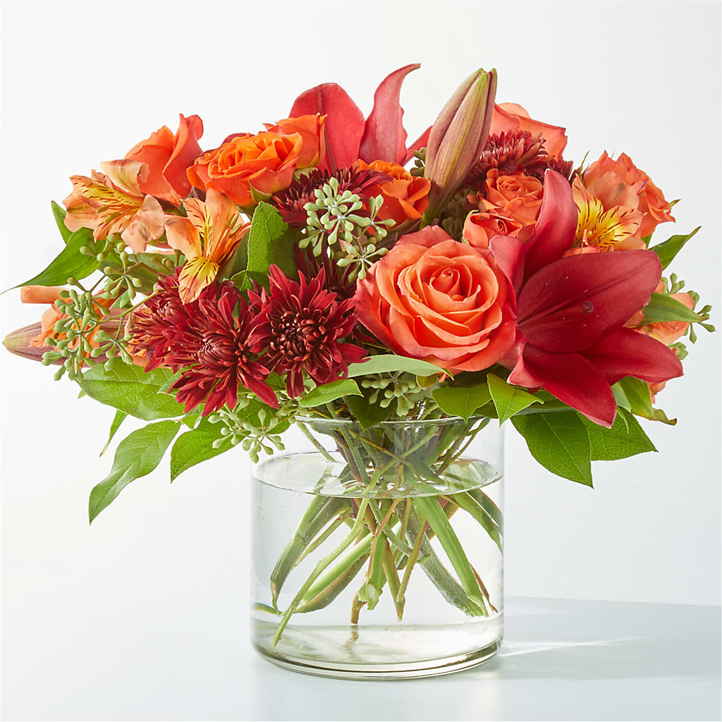 Crimson Leaves Bouquet – Wish Etc..., Brighton ON