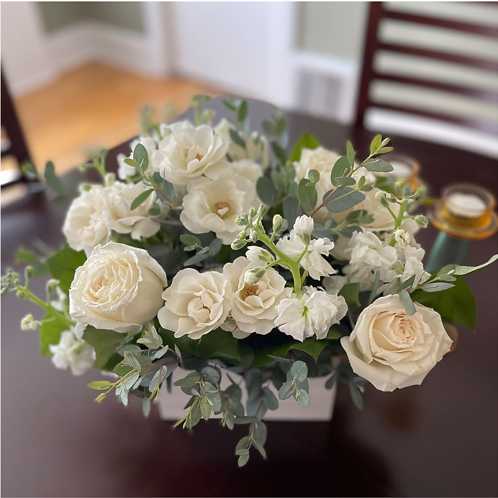Fresh Linen Box Bouquet –  Wish Etc..., Brighton ON