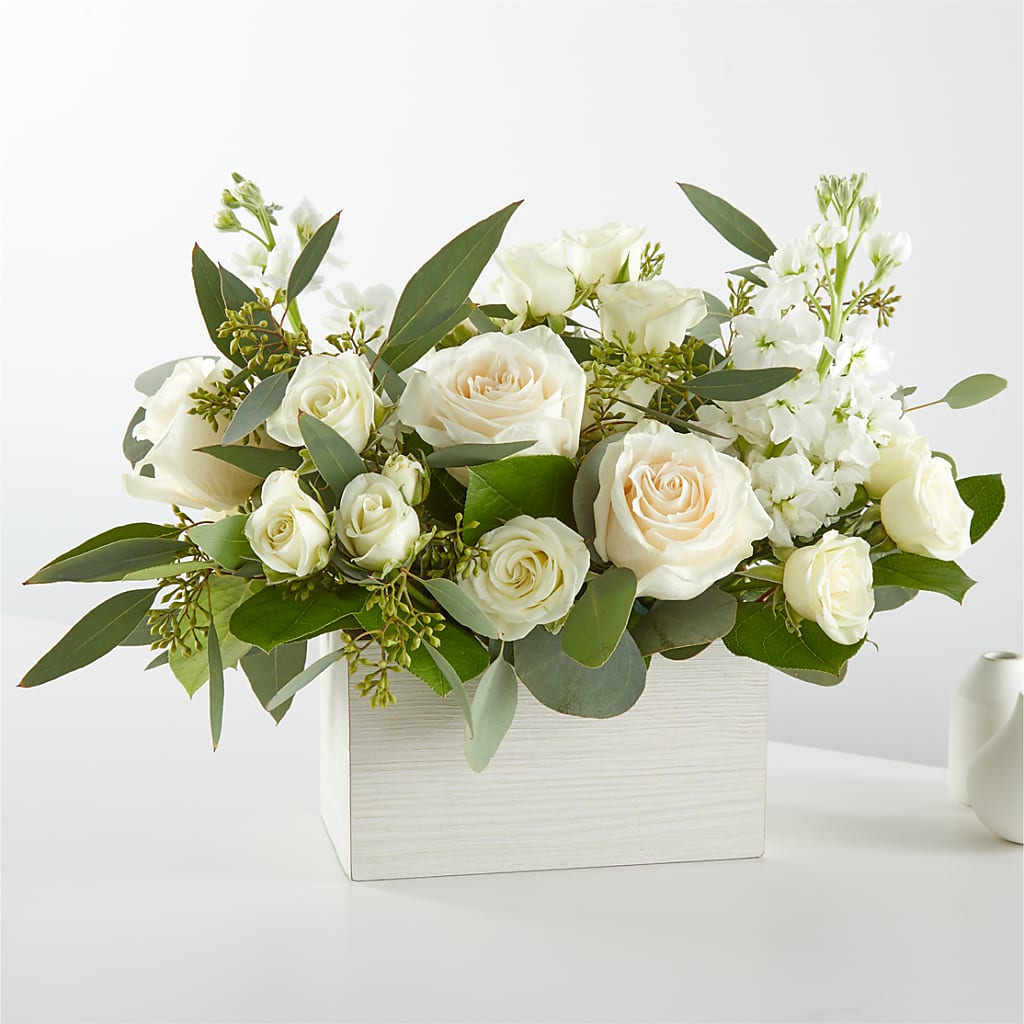 Fresh Linen Box Bouquet –  Wish Etc..., Brighton ON