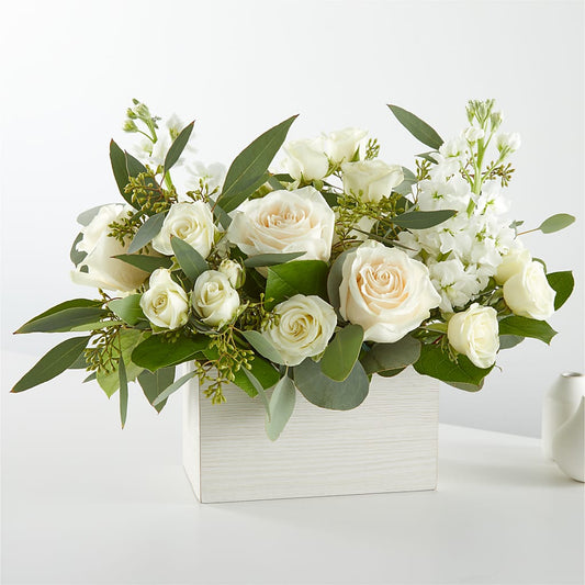 Fresh Linen Box Bouquet –  Wish Etc..., Brighton ON