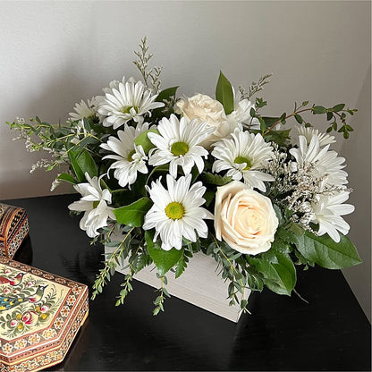 Fresh Linen Box Bouquet –  Wish Etc..., Brighton ON