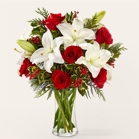 Sparkling Snowflakes Bouquet –  Wish Etc..., Brighton ON