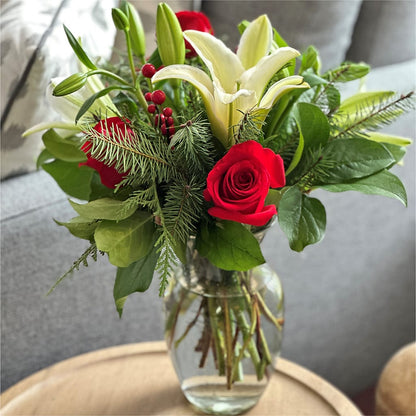 Sparkling Snowflakes Bouquet –  Wish Etc..., Brighton ON