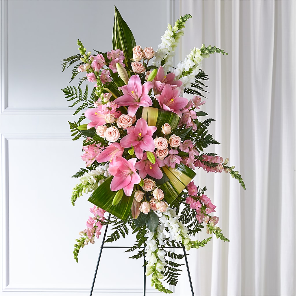 Elegant Embrace Standing Spray –  Wish Etc..., Brighton ON