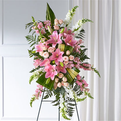 Elegant Embrace Standing Spray –  Wish Etc..., Brighton ON