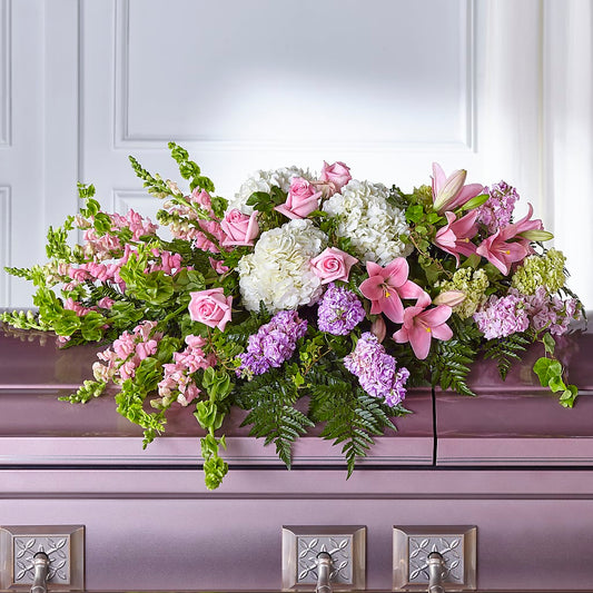 Life's Gratitude Casket Spray –  Wish Etc..., Brighton ON